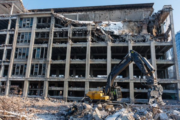 Commercial Building Demolition in Lubbock