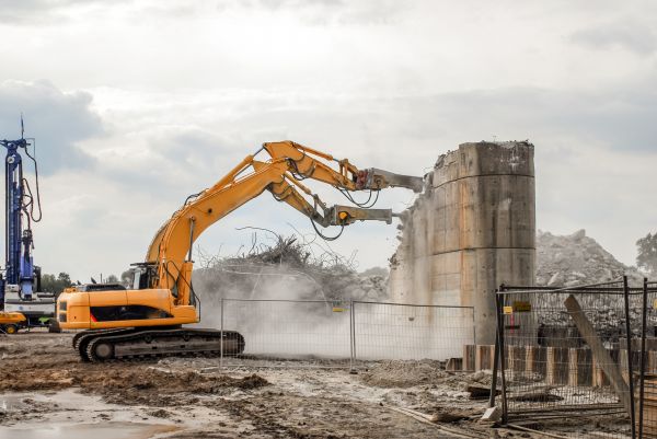 Silo Demolition in Lubbock